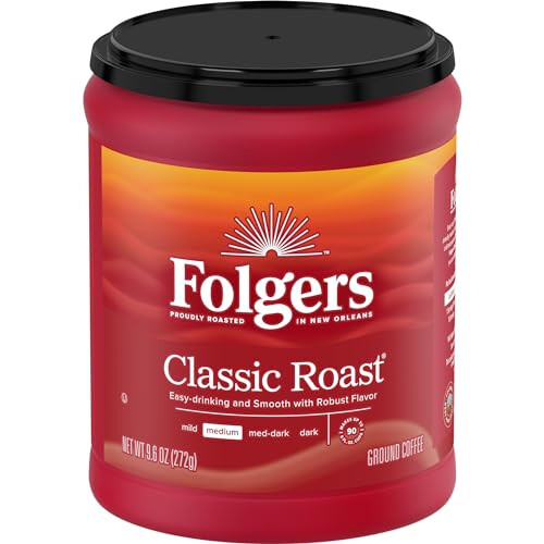 Classic Roast Medium Ground Coffee 272g