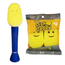 Scrub Daddy Dish Daddy mosogatplca s utntlto fejek Szappan adagol mosogatkefe textrjnak megvltoztatsa Mosogatszivacs folykony nyelu Mos
