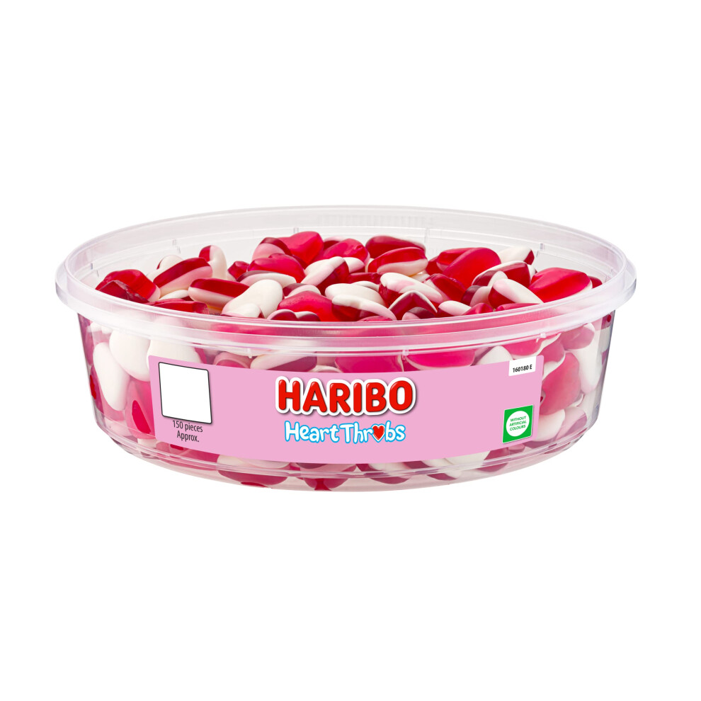 Heart Throbs x 150 Pieces (480g) Sweets Tub