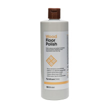 Wood Floor Polish - Polishes to a Glossy Finish - Protects Against Stains - Reduces Wear & Tear - For Hardwood and Engineered Wooden Flooring - 500ml