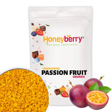 Freeze Dried Passion Fruit Crunch 100g - Perfect for Baking, Cake Decorations, Smoothie, Yogurt, Muesli, Cereal, Porridge, Ice Cream Toppers - Freeze