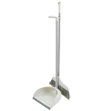 broom and dustpan kit vertical long handle broom kit dustpan combination for household cleaning and sweeping