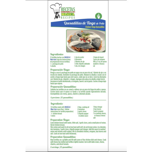 Maseca Blue Corn Flour 1kg 2