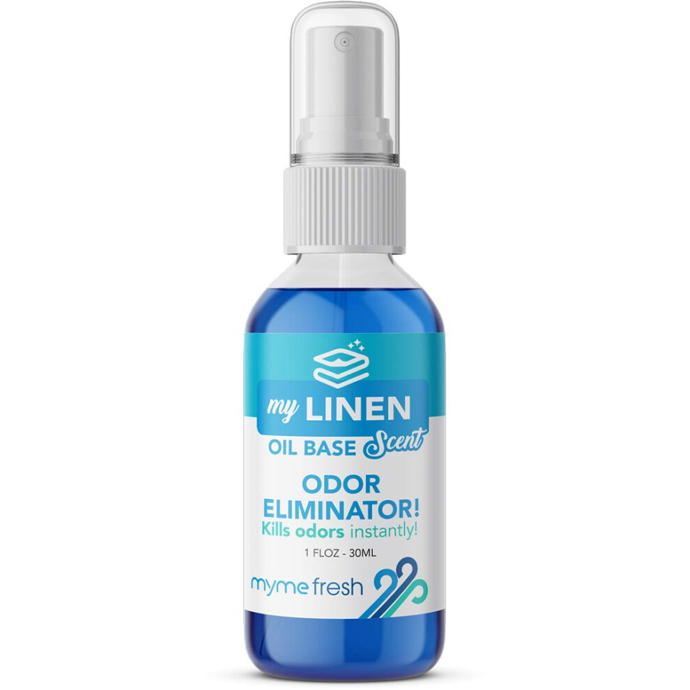Linen Long Lasting Oil Based Spray Air Freshener Odour Remover Eliminator, Linen Scent, Tough on Bad Smells Pets Toilets Office Room Scent-image-OPC-PF2XWGW-NEW