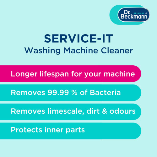 Dr Beckmann Service-it Washing Machine Cleaner | 250 ml | Pack of 3 1