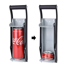 Can Crusher & Bottle Opener - Heavy Duty 16OZ 2 in 1 500ml Aluminium Drinking Tin Can Kitchen Recycle Tool for Recycling Beer Soda Cans,Crushes Soda