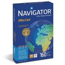 Office Card- A4 Colour Printer Paper - Multi-Purpose Printer Paper - Photocopier Paper - White - 160gsm - 250 Sheets