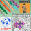 Minecraft Σετ Στυλό Gel Minecraft με Σβήστη, Χρωματιστά Στυλό με Σβήστη 6 Τεμάχια 6