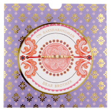(Purple) Rakhi Card Fancy Raksha Bandhan Greeting Card with Rakhi Thread Dora Wrist Band