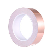 Copper Foil Tape, 30mm  25M Copper Slug Tape, Strong Adhesive Copper Snail Tape, for Slug Repellent Crafts Decorations Electrical Repairs Extra long