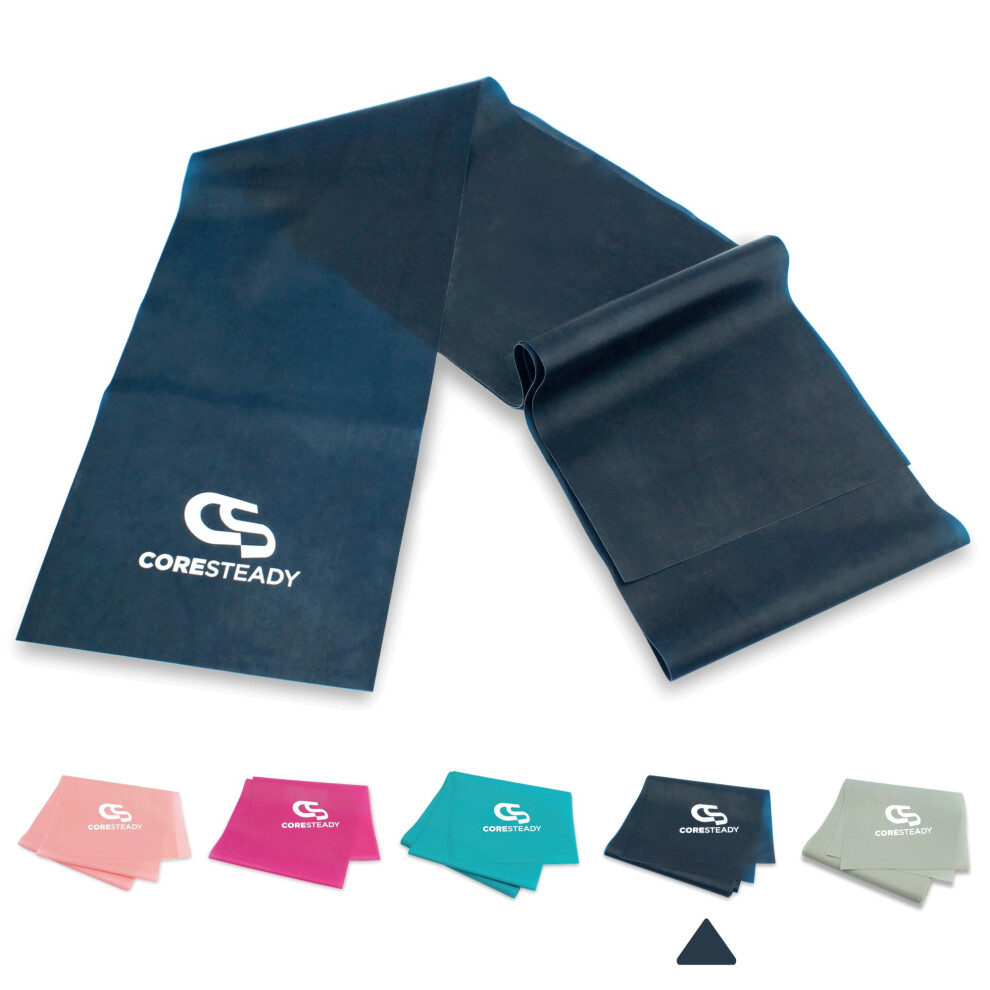 Resistance Band For Men & Women - Exercise Band to Build Strength, Flexibility, Muscle & Tone - For Fitness, Stretching, Pilates, Physio & Yoga - With