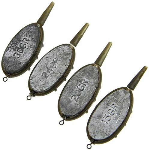 NGT 4 Plus 1 In-Line Method Feeder Set - Green, One Size 2