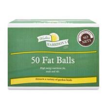 Walter Harrison's Wild Bird Fat Balls Premium High Energy Food For The Winter x 50