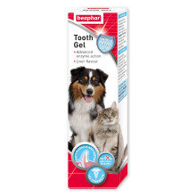| Advanced-Enzyme Toothgel | Dental Care for Dogs & Cats | Non-Brush Alternative | Helps Prevent Bad Breath & Combat Plaque | 100g Tube
