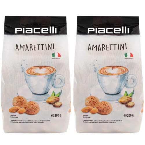 Amaretti Biscuits - Pack of 2 (2x200g)