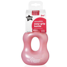 Tommee Tippe Esential Easy-Grip Bottle BPA Free240ml3m+ (Purple)