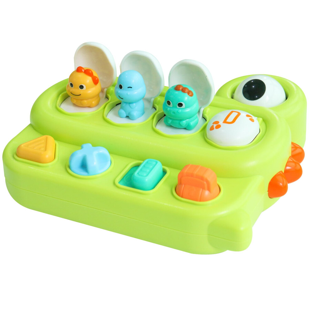 Pop Up Toys for Baby 6 12 18 Months Montessori Cause And Effect Toys for Toddlers 1 3 Developmental Toy With Buttons Colors Color Sorting on OnBuy