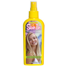 Hair Lightener Lemon - Enriched With The Natural Botanicals Aloe, Chamomile, Marigold and Flaxseed. Alcohol Free. Lemon Fresh Scent. 138 Millilitres