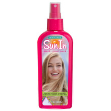 Tropical Breeze Hair Lightener. Enriched With The Natural Botanicals Aloe, Chamomile, Marigold and Flaxseed. Alcohol-Free. Tropical Breeze Scent. 138