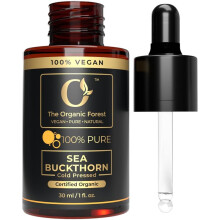 100% Pure Organic Sea Buckthorn Oil for Skin & Face | Cold Pressed Unrefined | Anti Aging Acne Healing for Hair Skin & Nails |