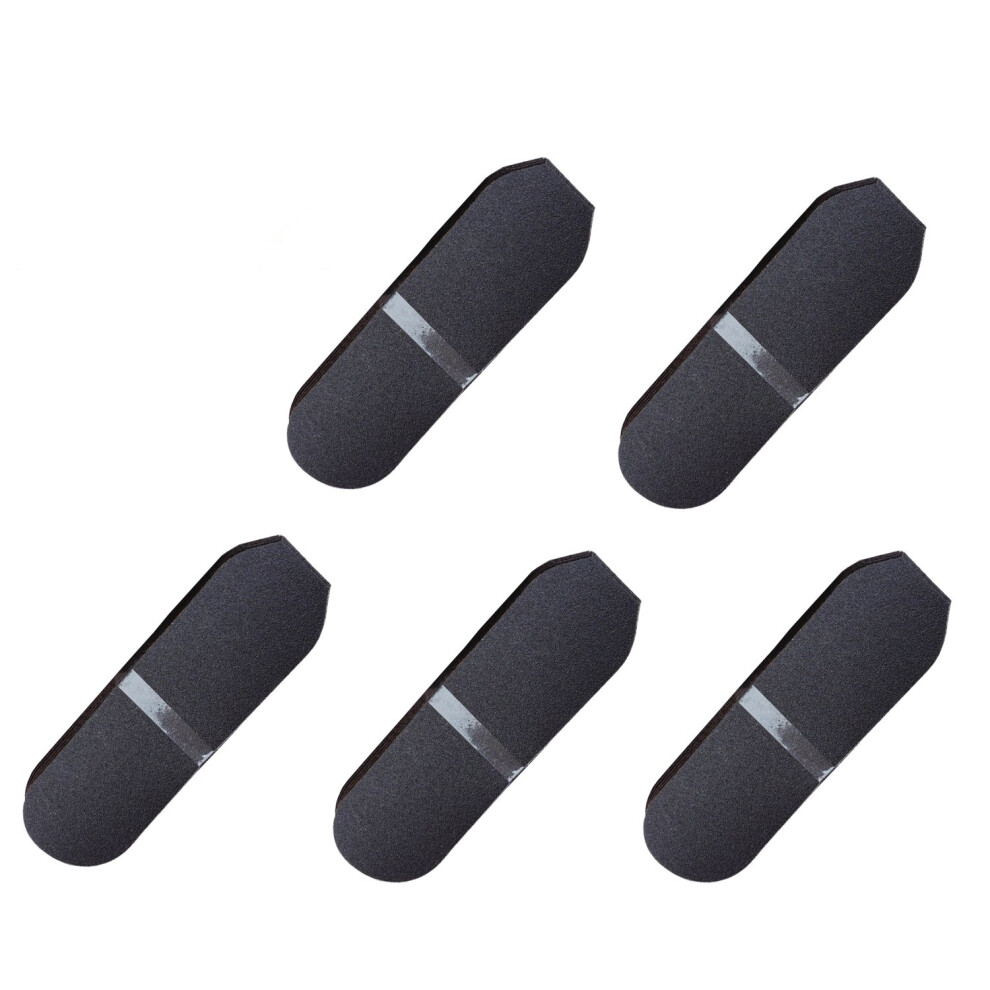 Lifestan Black Foot File Refills, Abrasive Pedicure File Replacement Pads Pack Of 50 (Black)