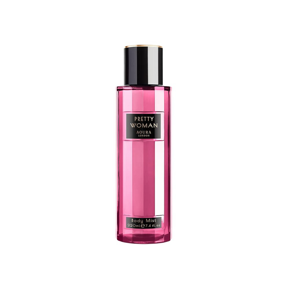 London Womens Pretty Woman Body Mist Fragrance Spray 220ml