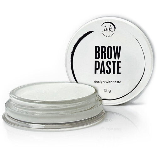 Pasta de Mapeo de Cejas Blanca [Botella Grande de 15g] para Microblading