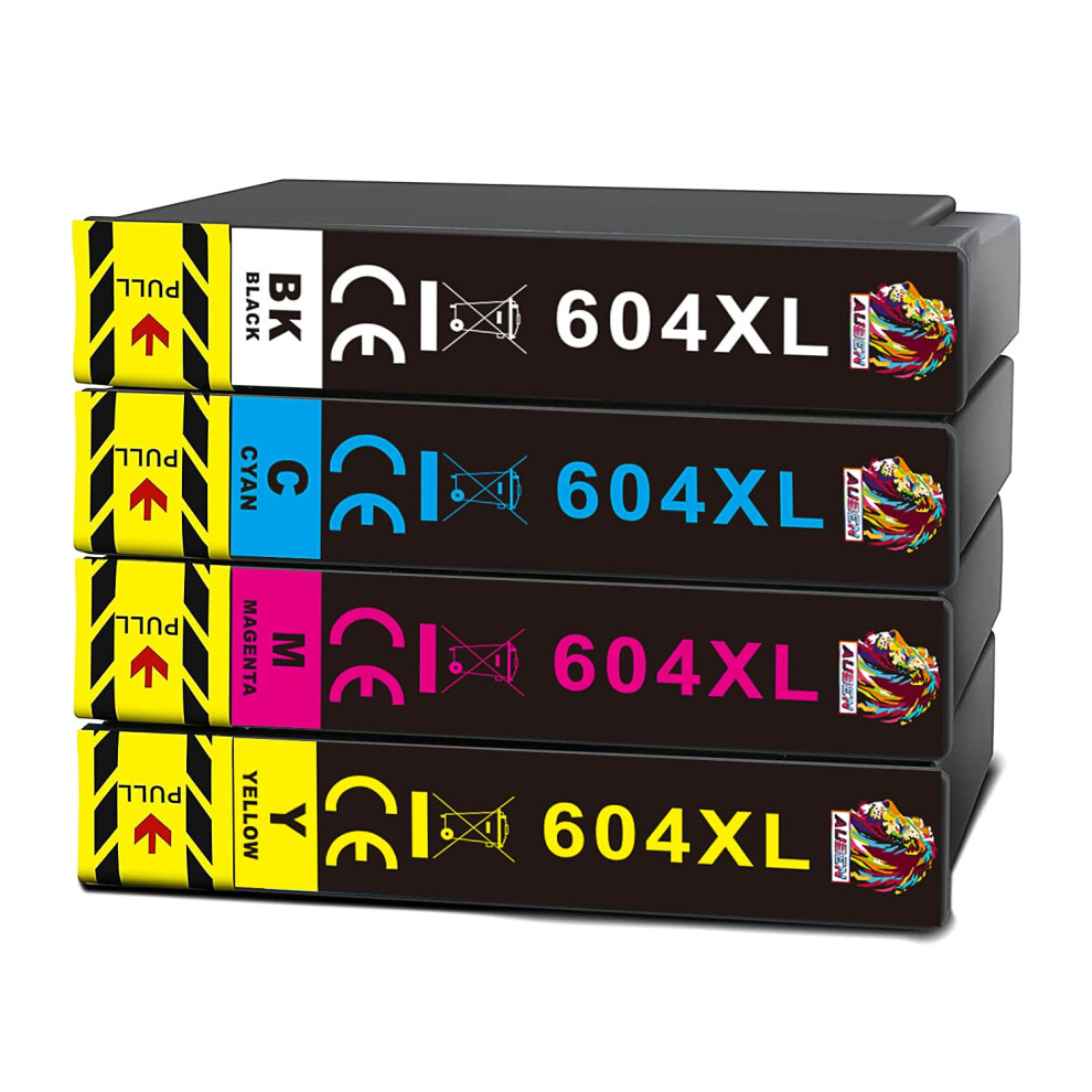 604 XL Compatible Ink Cartridges Replacement for Epson 604XL for Epson Expression Home XP-2200 XP-2205 XP-3200 XP-3205 XP-4200 XP-4205, Workforce