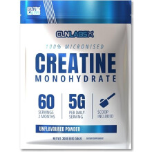 Creatine Monohydrate Powder - 300g (60 x 5g Servings) | 200 Mesh Fine Grade Powder, Pure & Mixes Easily | Includes Scoop | Unflavoured | Made in The