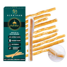 10 Pcs Miswak Sticks with 2 Holders for Cleaning Teeth - Vacuum Sealed Natural Flavored Tooth Brush - Traditional Chew Sticks for Teeth Whitening,