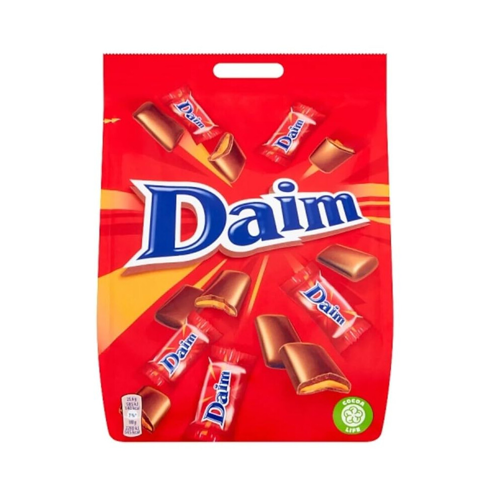 2 x Daim Mini Chocolate Bag 200g Tasty And Twisty Treat Gift Hamper, Christmas,Birthday,Easter Gift Sold By Kidzbuzz