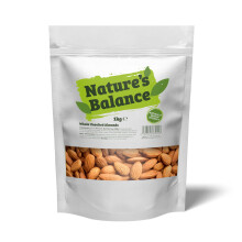 Whole California Raw Almonds 1kg