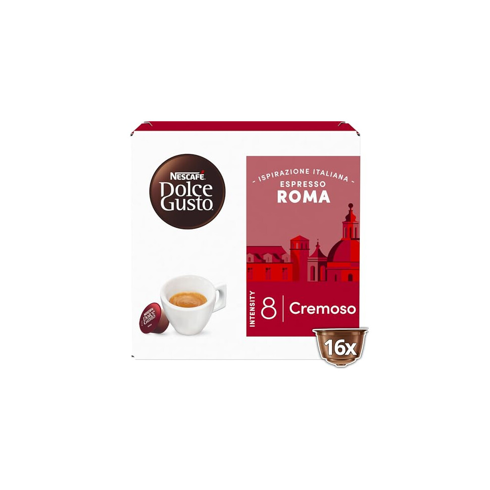 NESCAFÃ Dolce Gusto | Espresso Roma | 16 capsules | 3 Packs | 48 Cups