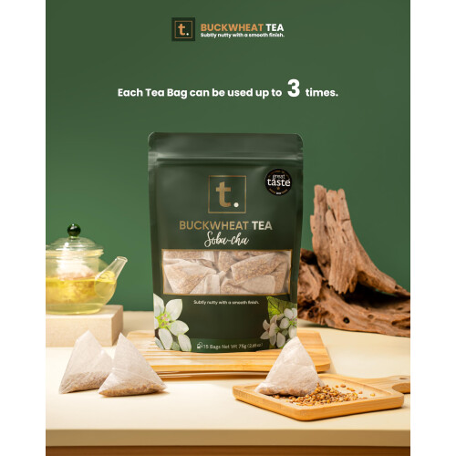 - Soba-cha - Teabags - Roasted Buckwheat Tea 2