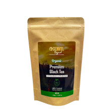 CENVEL Organic Loose Leaf Black Tea | Luxury Ceylon Tea | Freshly Harvested | 100% Pure Natural Tea Leaves | Serve as ICED Tea or Brew Hot |