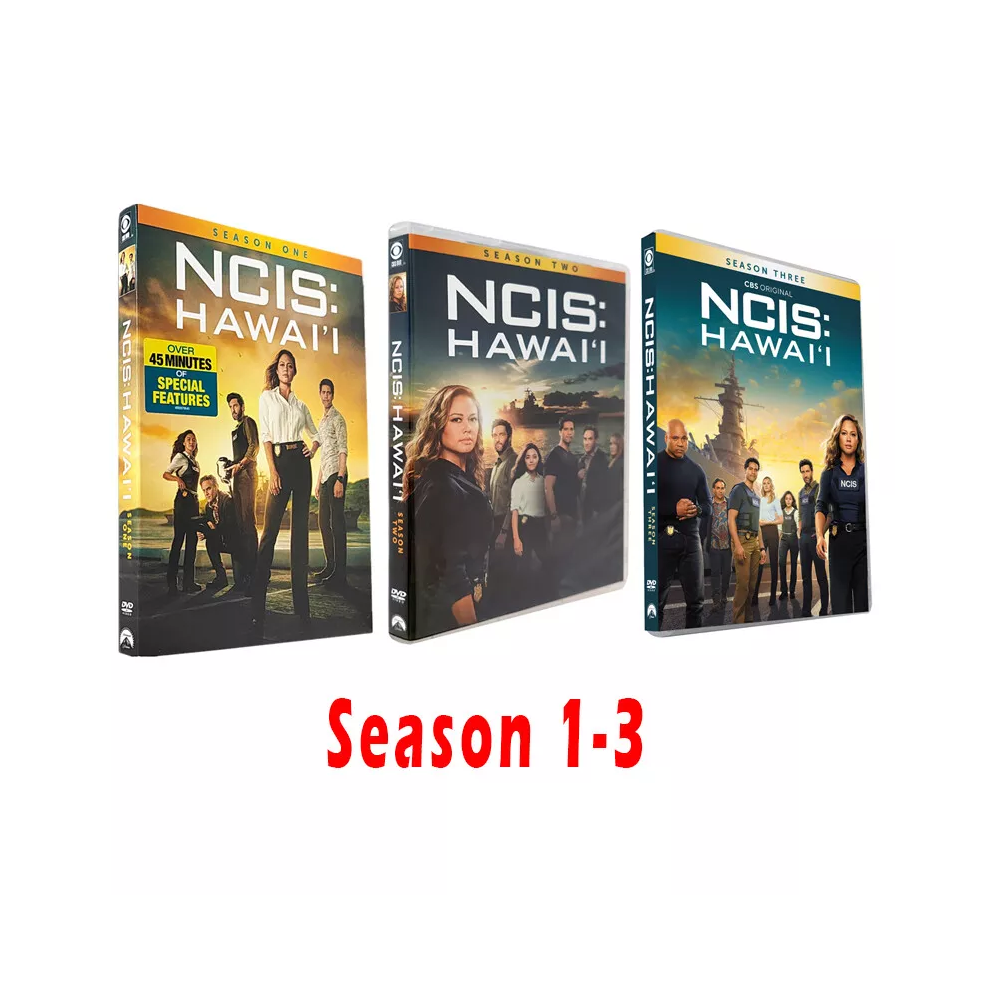 NCIS: HawaiÊ»i Season 1-3 (2023) DVD Complete TV Series 15-Disc