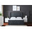 DS Living (Small Double, Steel) Elara Winged Paneled Upholstered Bed 8