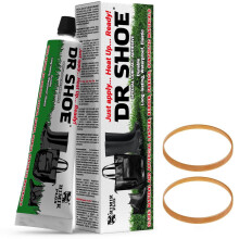 Dr.Shoe Contact Adhesive Glue for Shoes Repair Soles - 40ML Waterproof Universal Transparent Fabric Glue for Clothes, Boots, Synthetic, Rubber, and