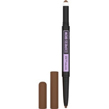 Maybelline - Brow Satin Duo Brow Pencil & Filling Powder - Eyebrow Pencil 0.71 ml