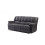 Torino Grey Fabric 3+2 Recliner Sofa Set 4
