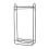 Living And Home Chic Metal Clothes Rack 3