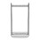 Living And Home Chic Metal Clothes Rack 4