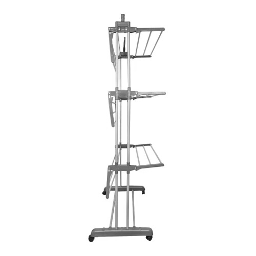 Living And Home 3-Tier Foldable Clothes Drying Rack 1