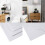 Living And Home (Marble White) 10 Pcs Waterproof Marble Wall Tile Stickers 5