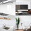 Living And Home (Marble White) 10 Pcs Waterproof Marble Wall Tile Stickers 4