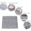 Living And Home (Jazz Grey) 10 Pcs Waterproof Marble Wall Tile Stickers 6