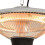 Outsunny Outsunny Outdoor Heater Ceiling Hanging Light 1500W Pull Switch Electric Aluminium 8