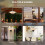 Outsunny Outsunny Outdoor Heater Ceiling Hanging Light 1500W Pull Switch Electric Aluminium 3