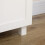 Homcom HOMCOM Kitchen Cupboard Storage Cabinet with Drawer, Countertop, White 8