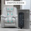 Homcom HOMCOM Riser and Recliner Chair for Elderly, Quick Assembly, Light Grey 4